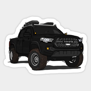 Toyota 4Runner Black Sticker